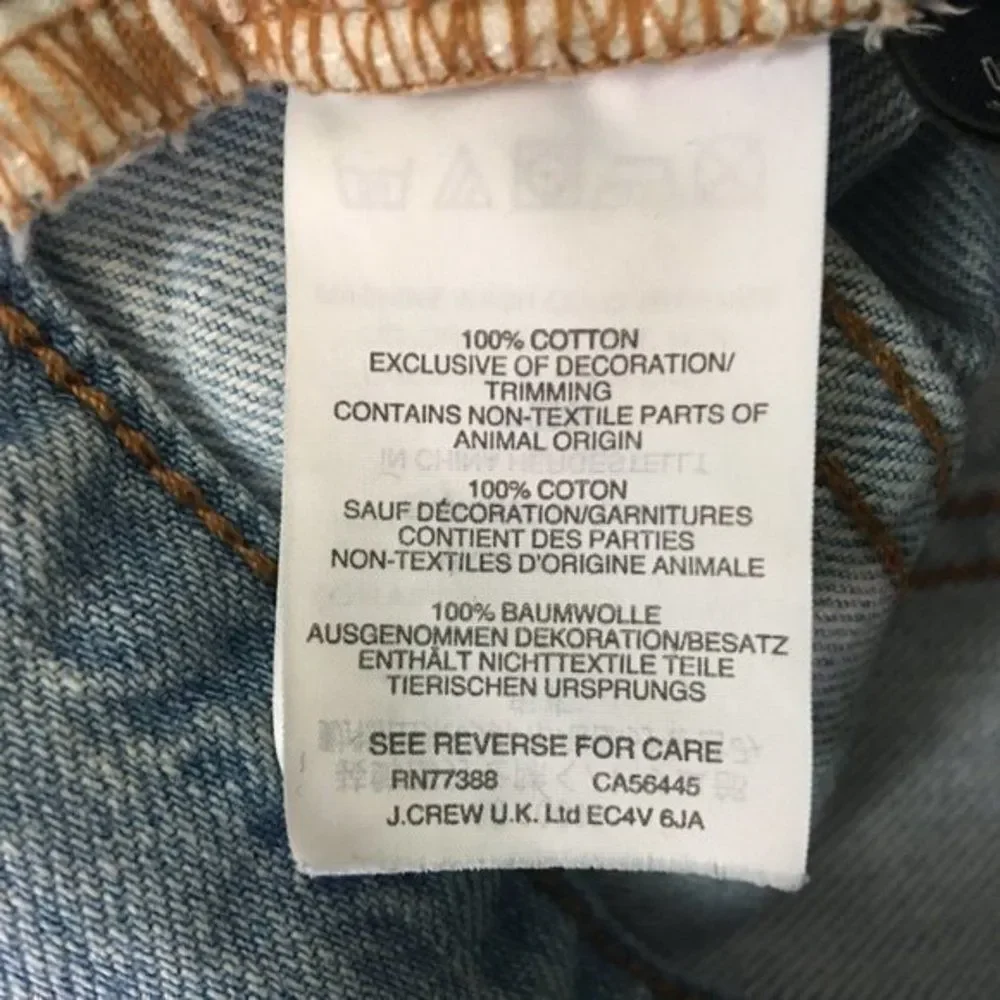Madewell Denim Cut Off Shorts Women’s Size 25 Measures 26x4.5